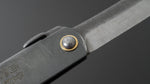 Load image into Gallery viewer, Higonokami Mono Folding Knife Large Brass Handle (Black Handle) - Tetogi
