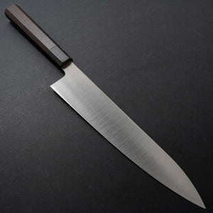 Hitohira Ashi Swedish Stainless Gyuto 270mm Ebony Handle - Tetogi