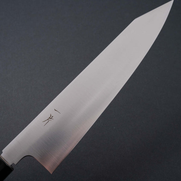 Hitohira FJ VG-10 Gyuto Kiritsuke 240mm Taihei Zebra Wood Octagonal Handle - Tetogi