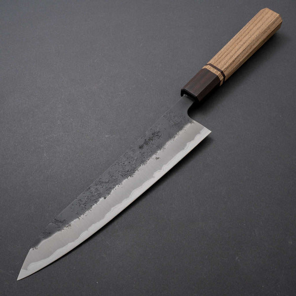 Hitohira Futana SB Kuro Nashiji Gyuto 210mm Jindai Elm Handle - Tetogi