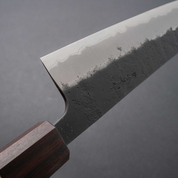 Hitohira Futana SB Kuro Nashiji Gyuto 210mm Jindai Elm Handle - Tetogi