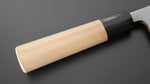 Load image into Gallery viewer, Hitohira Gorobei Blue #2 Deba 165mm Ho Wood Handle - Tetogi
