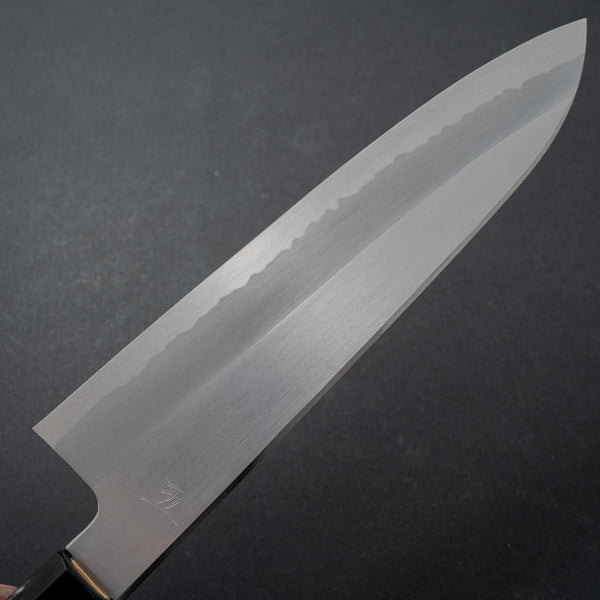 Hitohira Gorobei Ren White #2 Gyuto 210mm Ho Wood Handle - Tetogi