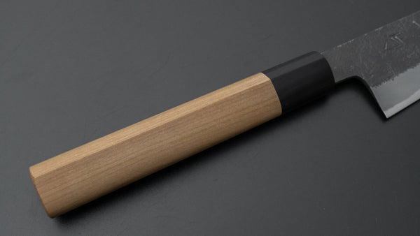 Hitohira Hinode Nashiji White #2 Sujihiki 210mm Ho Wood Handle (D-Shape) - Tetogi