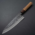 Load image into Gallery viewer, Hitohira Hinode Tsuchime White #2 Gyuto 180mm Riisgaard Walnut Handle - Tetogi
