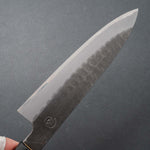 Load image into Gallery viewer, Hitohira Hinode Tsuchime White #2 Stainless Clad Petty 150mm Ho Wood Handle - Tetogi

