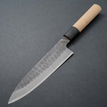 Load image into Gallery viewer, Hitohira Hinode Tsuchime White #2 Stainless Clad Petty 150mm Ho Wood Handle - Tetogi
