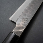 Load image into Gallery viewer, Hitohira Hinode Tsuchime White #2 Stainless Clad Petty 150mm Ho Wood Handle - Tetogi
