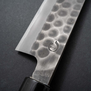 Hitohira Hinode Tsuchime White #2 Stainless Clad Sujihiki 270mm Ho Wood Handle - Tetogi