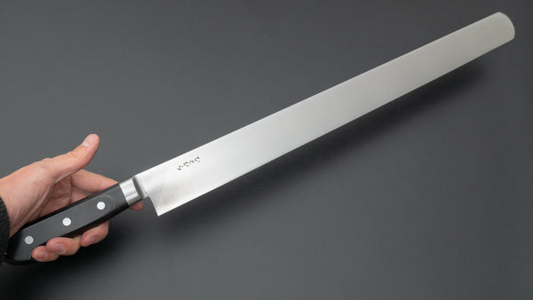 Hitohira Hiragana Cake Knife 420mm Pakka Handle - Tetogi