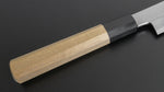 Load image into Gallery viewer, Hitohira Kikuchiyo Manzo Blue #2 Yanagiba 270mm Ho Wood Handle (Saya) - Tetogi
