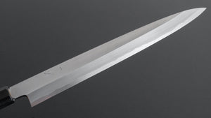 Hitohira Kikuchiyo Manzo Blue #2 Yanagiba 270mm Ho Wood Handle (Saya) - Tetogi