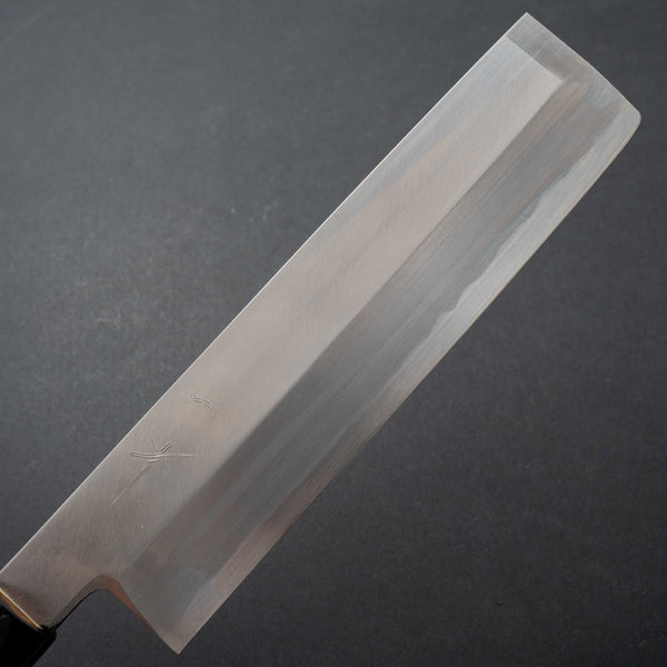 Hitohira Kikuchiyo Manzo White #3 Usuba 210mm Ho Wood Handle (D-Shape) - Tetogi
