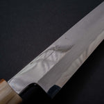 Load image into Gallery viewer, Hitohira Kikuchiyo Mosuke Enmon White #1 Yanagiba 300mm Ziricote Handle (Mirror Polished/ Saya) - Tetogi

