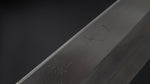 Load image into Gallery viewer, Hitohira Kikuchiyo Ren Silver #3 Santoku 180mm Ho Wood Handle - Tetogi
