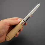 Load image into Gallery viewer, Hitohira Seki Stainless Oyster Knife Large - Tetogi
