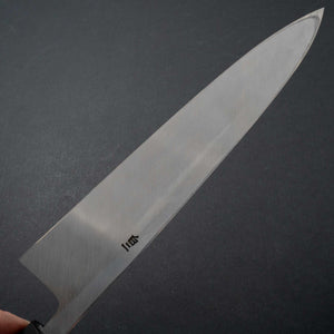 Hitohira Tanaka Manzo White #2 Mioroshi Deba 240mm Ebony Handle (Saya) - Tetogi