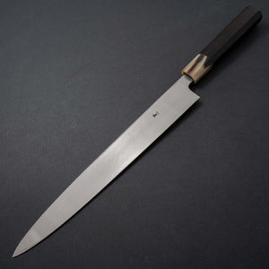 Hitohira Tanaka Mosuke Blue #1 Yanagiba 270mm Ebony Handle (Saya) - Tetogi