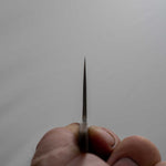 Load image into Gallery viewer, Hitohira TD Blue #2 Stainless Clad Kurouchi Santoku 165mm (No Handle) - Tetogi
