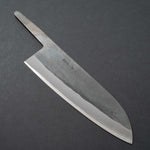 Load image into Gallery viewer, Hitohira TD Blue #2 Stainless Clad Kurouchi Santoku 165mm (No Handle) - Tetogi

