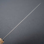 Load image into Gallery viewer, Hitohira Togashi White #1 Stainless Clad Kasumi Gyuto 210mm Ebony Handle - Tetogi
