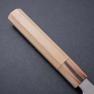 Hitohira Togashi White #1 Stainless Clad Migaki Petty 165mm Ho Wood Handle - Tetogi