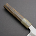 Load image into Gallery viewer, Hitohira Togashi White #1 Stainless Clad Sujihiki 270mm Ziricote Handle - Tetogi

