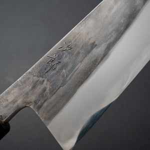 Jiro Tsuchime Wa Santoku 165mm Taihei Tagayasan Handle (#453) - Tetogi