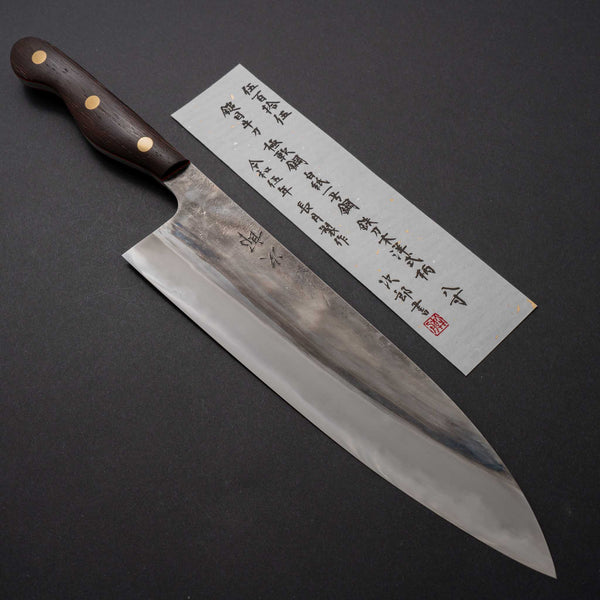 Jiro Tsuchime Yo Gyuto 240mm Tagayasan Handle (#515) - Tetogi
