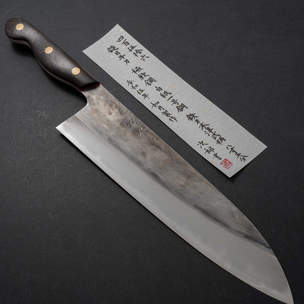 Jiro Tsuchime Yo Gyuto 255mm Tagayasan Handle (#456) - Tetogi