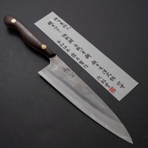Jiro Tsuchime Yo Petty 180mm Tagayasan Handle (#538) - Tetogi