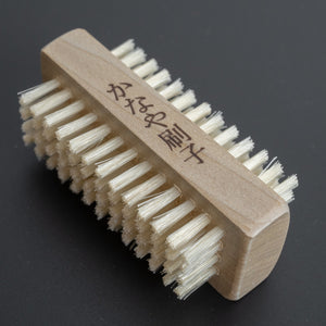 Kanaya Nail Cleaning Brush 70mm (Pig Hair) - Tetogi