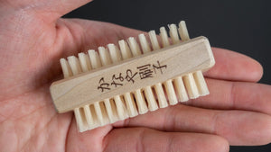 Kanaya Nail Cleaning Brush 70mm (Pig Hair) - Tetogi