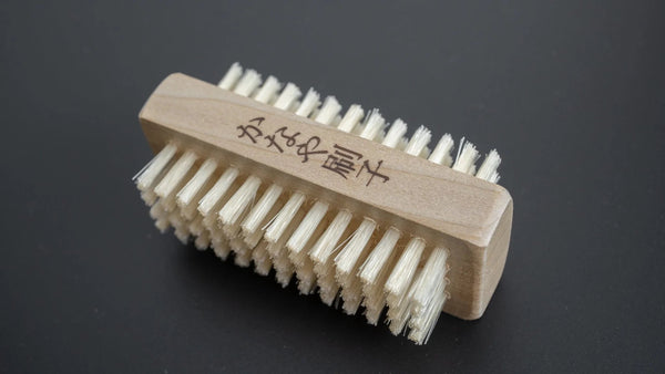 Kanaya Nail Cleaning Brush 70mm (Pig Hair) - Tetogi