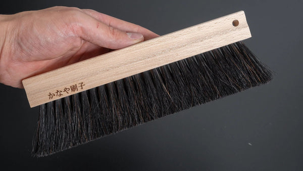 Kanaya Table Cleaning Brush 200mm (Horsehair/ Polyester) - Tetogi