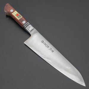 Kogetsu Mandai Stainless Gyuto 180mm Imitation Mahogany Handle - Tetogi