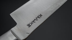 Kogetsu Mandai Stainless Petty 150mm Imitation Mahogany Handle - Tetogi