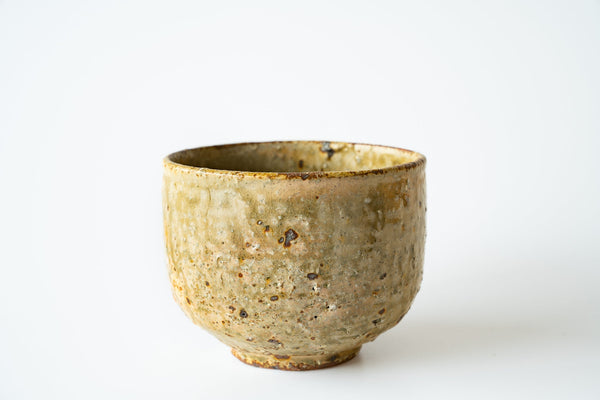 Komon Kotsuji Tsutsu Chawan (tube tea bowl) Kizeto - Tetogi