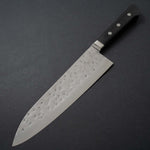 Load image into Gallery viewer, Morihei Hisamoto White #1 Tsuchime Stainless Clad Gyuto 210mm Pakka Handle
