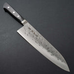 Load image into Gallery viewer, Morihei Hisamoto White #1 Tsuchime Stainless Clad Gyuto 210mm Pakka Handle
