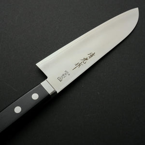 Morihei Kiyomitsu #140 Santoku 140mm Pakka Handle - Tetogi