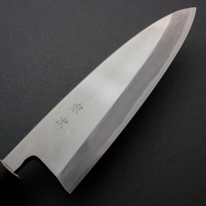 Morihei Munetsugu White #2 Deba 195mm Ho Wood Handle - Tetogi