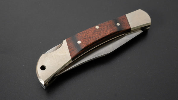SCHRADE Folding Knife 50mm Wood Handle - Tetogi