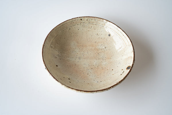 Shinichi Kotsuji - Plate Medium Haiyugesho (ash glaze) - Tetogi