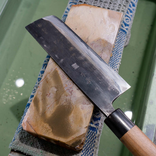 Grinding course - Knife grinding/polishing on natural stone: