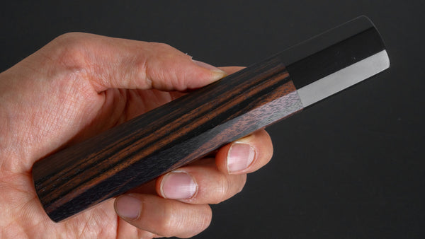 Taihei Makassar Ebony Octagonal Handle (Yanagiba 270mm) - Tetogi