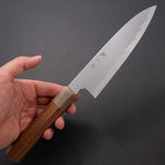 Load image into Gallery viewer, Tetsujin Blue #2 Kasumi Gyuto 180mm Taihei Custom Tagayasan Handle
