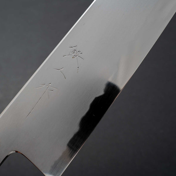 Tetsujin Blue #2 Kasumi Kiritsuke Gyuto 210mm Taihei Ebony Handle - Tetogi