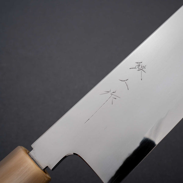 Tetsujin Blue #2 Kasumi Nakiri 180mm Ho Wood Handle - Tetogi