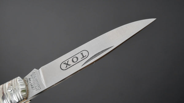 TOX City Folding Knife 60mm Stag Handle - Tetogi